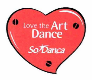 LOVE THE ART DANCE SO DANCA logo