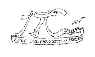 LOVE THE CHRISTIAN MUSIC LTC MUSIC logo