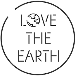 LOVE THE EARTH logo