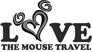 LOVE THE MOUSE TRAVEL logo