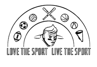 LOVE THE SPORT LIVE THE SPORT logo