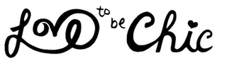 LOVE TO BE CHIC logo
