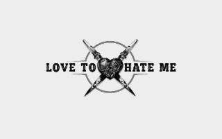 LOVE TO HATE ME logo