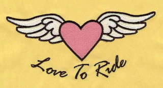 LOVE TO RIDE logo