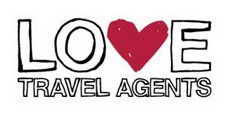 LOVE TRAVEL AGENTS logo