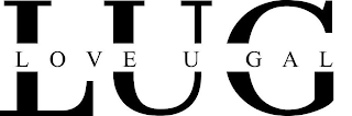 LOVE U GAL LUG logo
