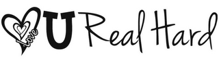 LOVE U REAL HARD logo