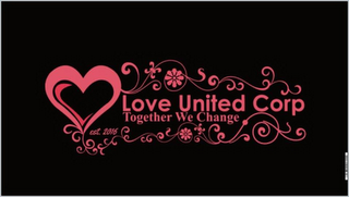LOVE UNITED CORP, TOGETHER WE CHANGE, EST 2016 logo