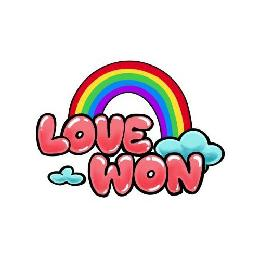 LOVE WON logo