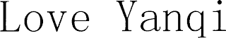LOVE YANQI logo
