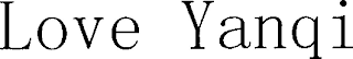 LOVE YANQI logo