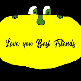 LOVE YOU BEST FRIENDS logo