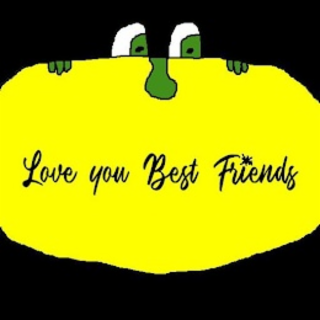 LOVE YOU BEST FRIENDS logo