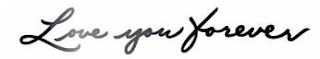 LOVE YOU FOREVER logo