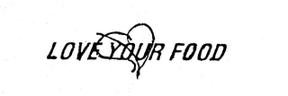 LOVE YOUR FOOD logo