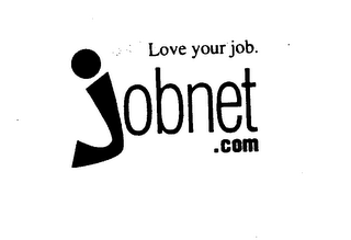 LOVE YOUR JOB. JOBNET.COM logo