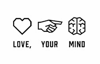 LOVE, YOUR MIND logo