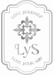 LOVE YOURSELF LYS LOVE YOUR SKIN logo
