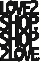 LOVE2SHOP.SHOP2LOVE. logo