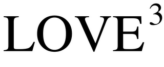 LOVE3 logo