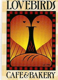 LOVEBIRDS CAFE & BAKERY EST.1984 logo