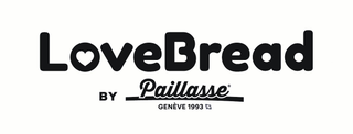 LOVEBREAD BY PAILLASSE GENÈVE 1993 logo