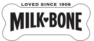 LOVED SINCE 1908 MILK BONE logo