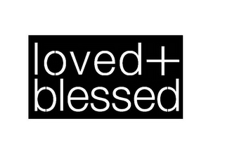LOVED+BLESSED logo