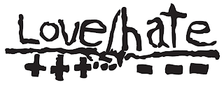 LOVE/HATE logo