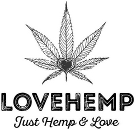 LOVEHEMP JUST HEMP & LOVE logo