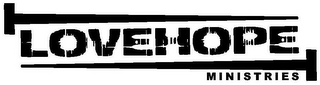 LOVEHOPE MINISTRIES logo