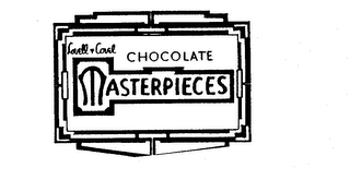 LOVELL AND COVEL CHOCOLATE MASTERPIECES logo
