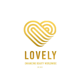 LOVELY ENHANCING BEAUTY WORLDWIDE EST.2012 logo