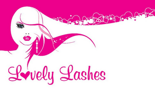 LOVELY LASHES logo