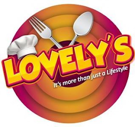 LOVELY'S IT'S MORE THAN JUST A LIFESTYLE logo
