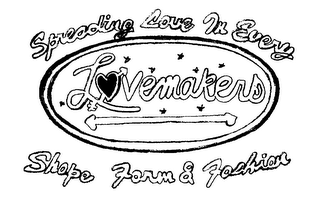 LOVEMAKERS SPREADING LOVE IN EVERY SHAPE, FORM & FASHION logo