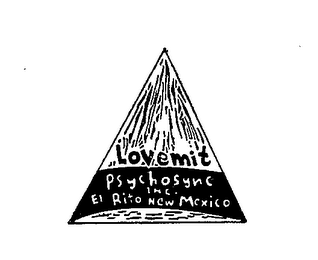 LOVEMIT EL RITO NEW MEXICO PSYCHOSYNE logo