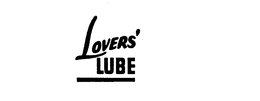 LOVER'S LUBE logo