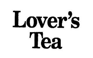 LOVER'S TEA logo