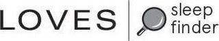 LOVES SLEEP FINDER logo