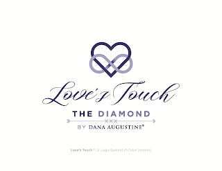 LOVE'S TOUCH THE DIAMOND BY DANA AUGUSTINE XXX logo