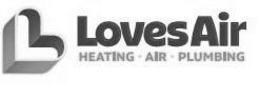 LOVESAIR HEATING-AIR-PLUMBING logo