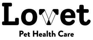 LOVET PET HEALTH CARE logo