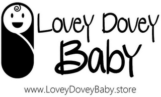 LOVEY DOVEY BABY WWW.LOVEYDOVEYBABY.STORE logo