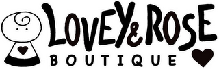 LOVEY & ROSE BOUTIQUE logo