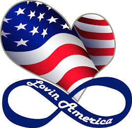 LOVIN AMERICA logo
