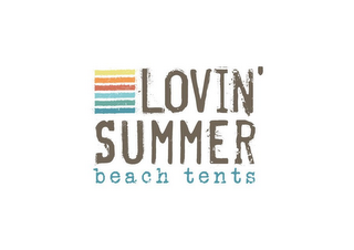 LOVIN' SUMMER BEACH TENTS logo