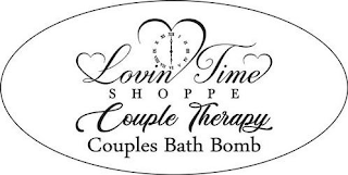 LOVIN TIME SHOPPE COUPLES THERAPY COUPLES BATH BOMB logo