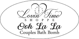 LOVIN TIME SHOPPE OOH LA LA COUPLES BATH BOMB logo