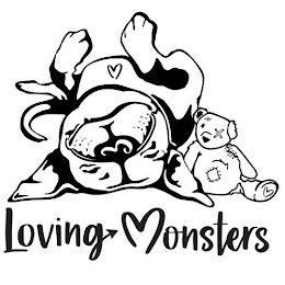 LOVING MONSTERS logo